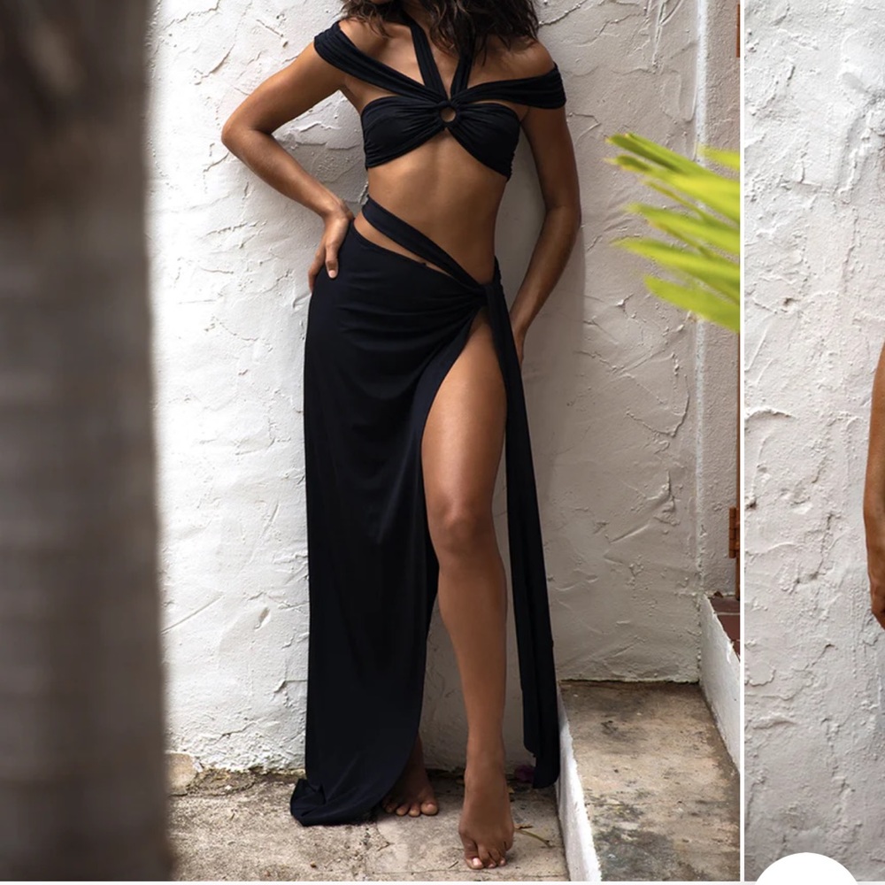 NWT Rat & Boa Vittoria Skirt XS Black